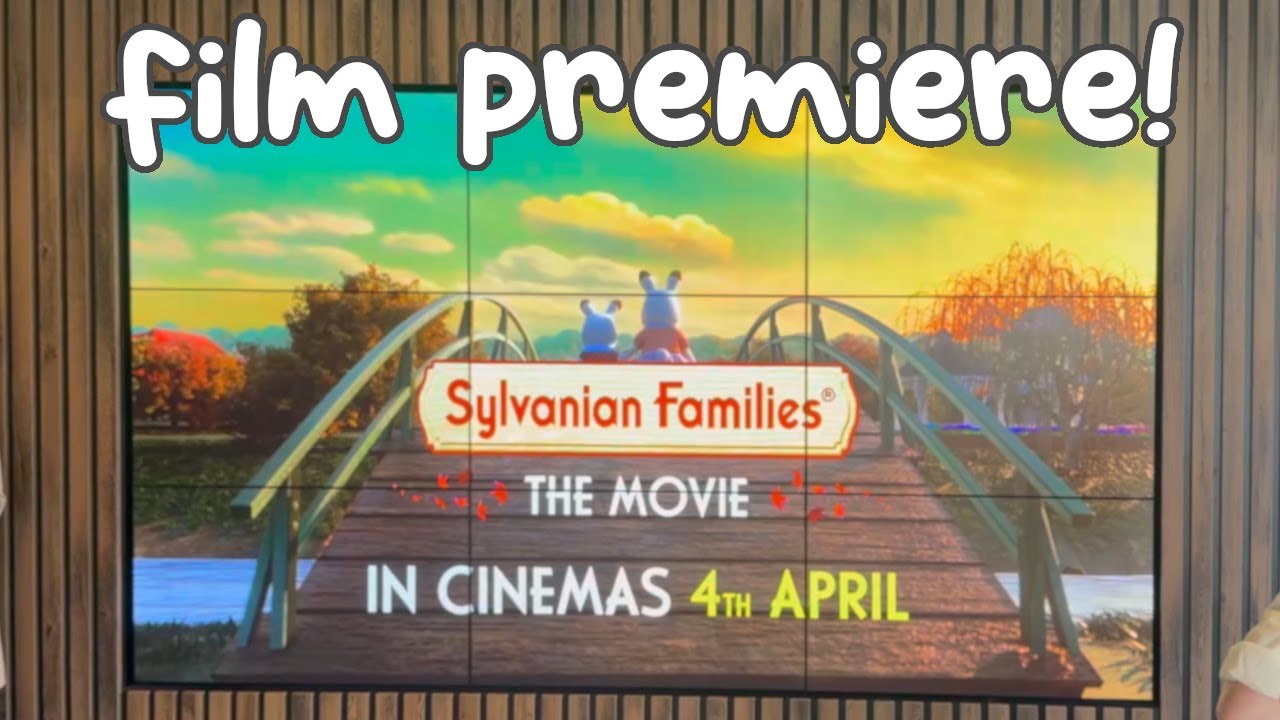 AD | I went to the Sylvanian Families movie premiere! spend the day with me + film review