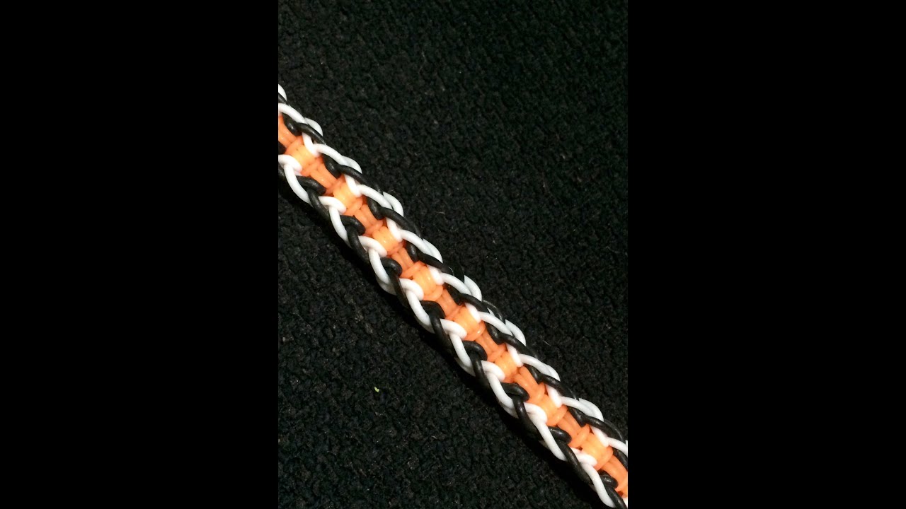 คลิปสอนถักสร้อยข้อมือหนังยางถักซิลิโคนLoom Bands ลาย