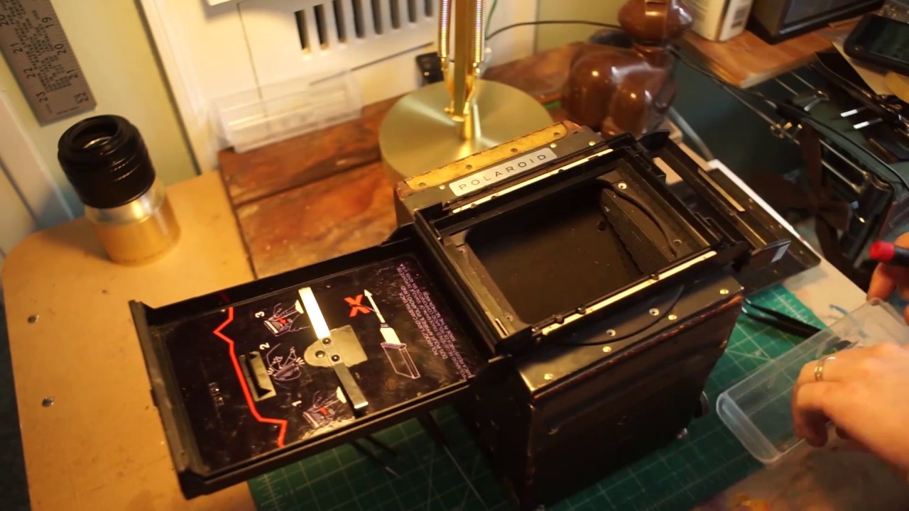 Graflex Polaroid Adapter Tutorial - For 3x4 Graflex RB SLR Cameras