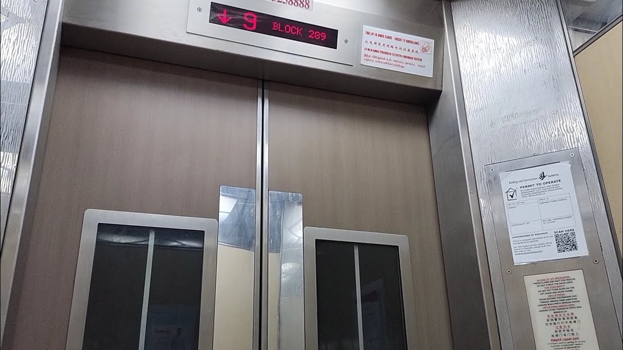 #フジテック #エレベーター Fujitec Exceldyne ii Elevators - Block 287 288 289 291 293 Tampines Street 22