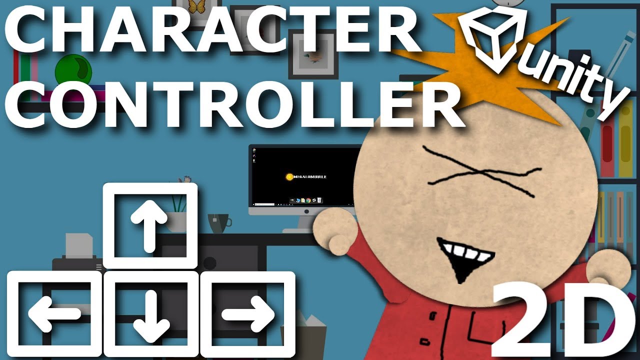 Unity 2D Runtime Animated Puppet (Character Controller Tutorial)