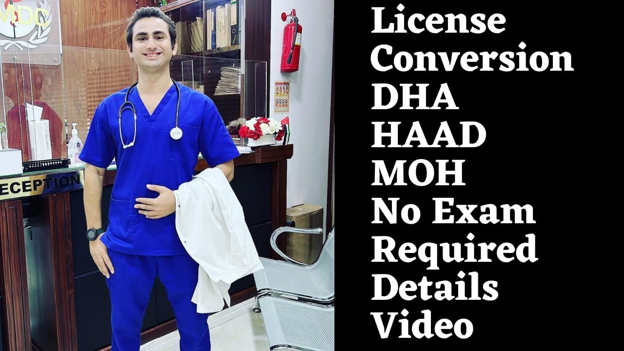 License Conversion Between DHA, HAAD (DOH), and MOH – No Exam Required || Healthcare Professionals