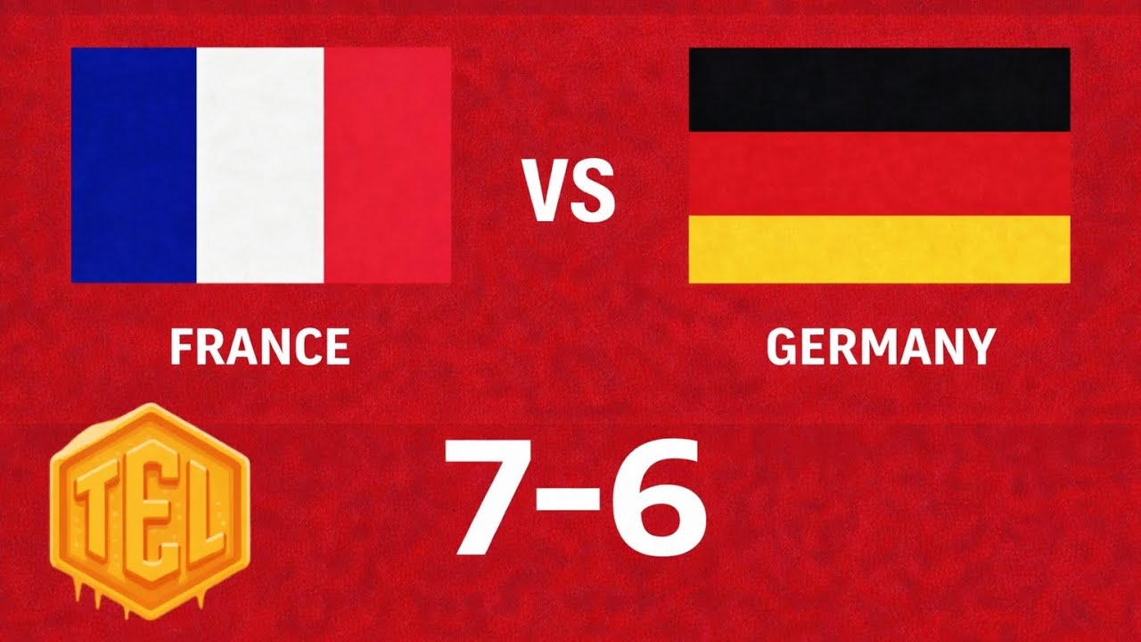 France 7-6 Germany | Matchday 15 [TEL]