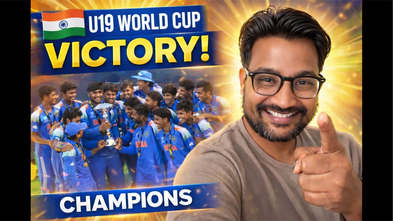 🇮🇳 U19 World Cup Victory ! Well done mere Indian shero! #cricket #IndiaJeetGaya#WorldCupWinners