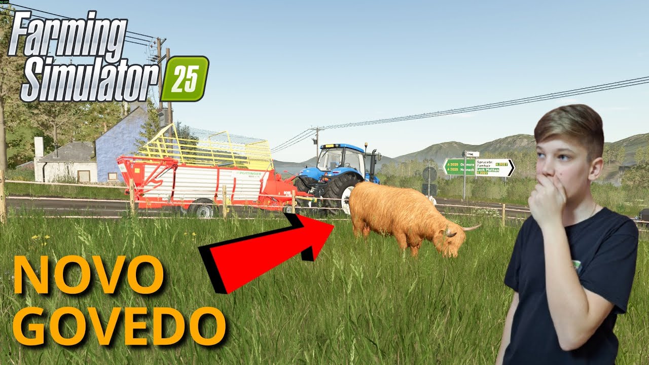 Začnemo na novi mapi!!! | FS 25 Kinlaig #1