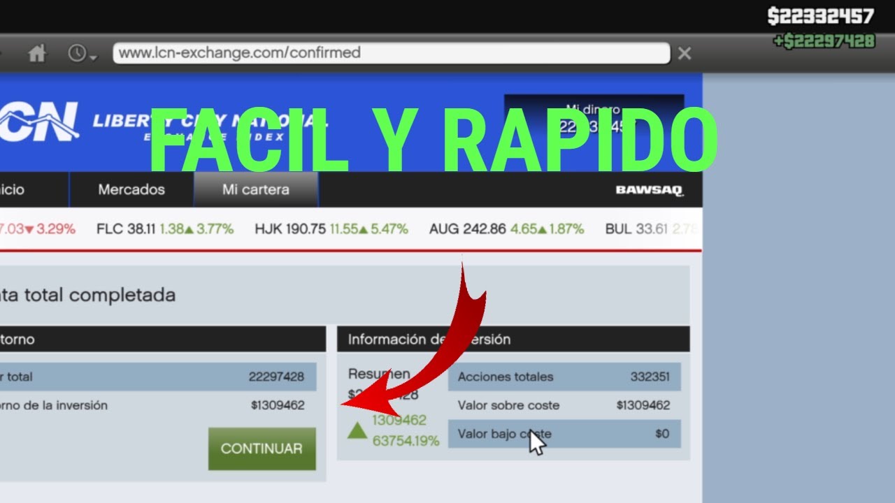 GTA V MODO HISTORIA COMO GANAR MUCHO DINERO - FACIL Y RAPIDO - METODO eCOLA