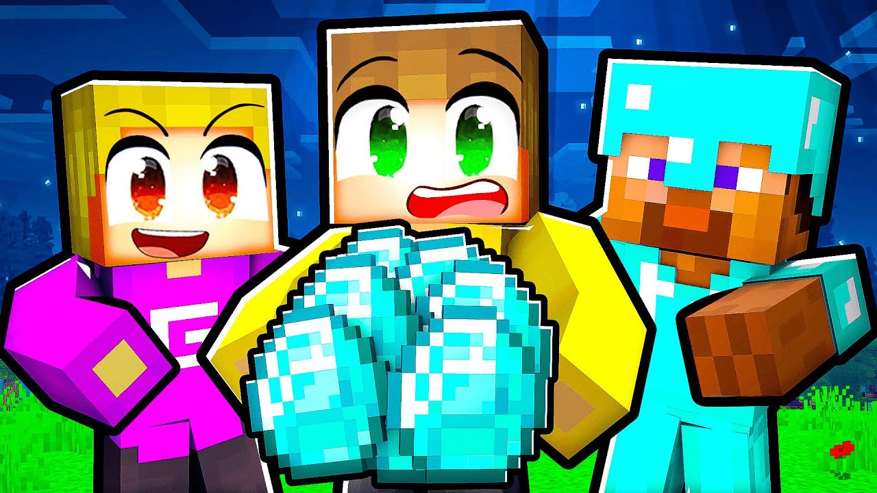 Iedereen Wilt Mijn Diamonds! 💎 (Minecraft Kleurstad)