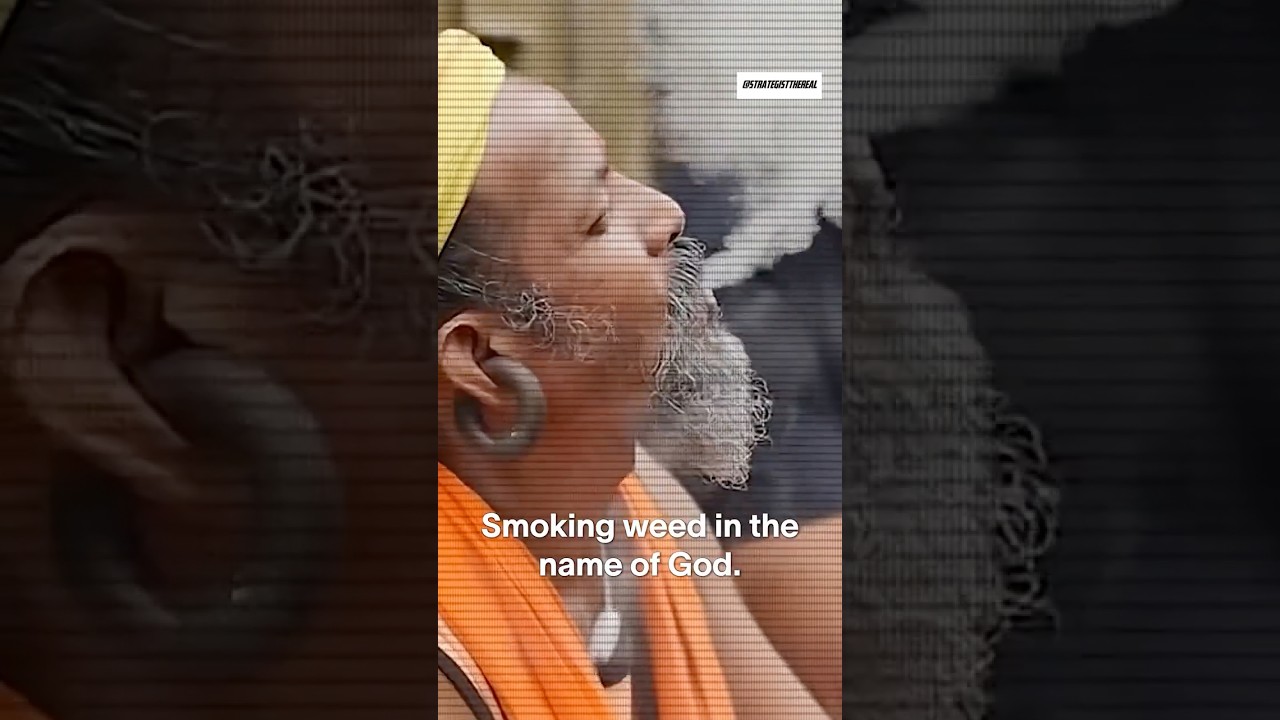Smoking weed in the name of God