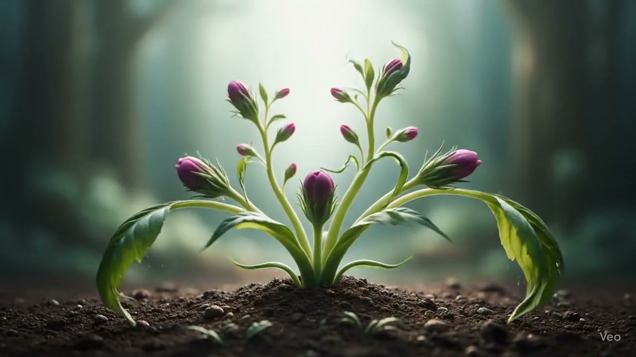 Bloom Burst: Hypnotic Fast-Growth Plant ASMR