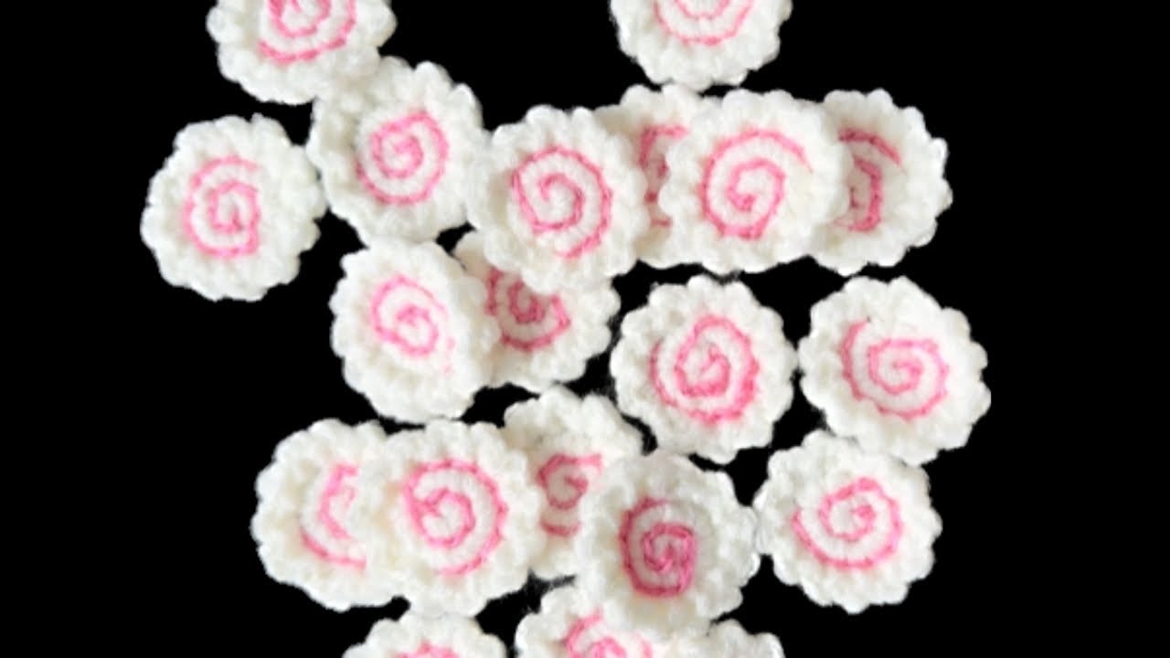 なるとまきを作りましょう！なるとまきの編み方・How to crochet narutomaki・나루토마키만들기•나루토뜨개
