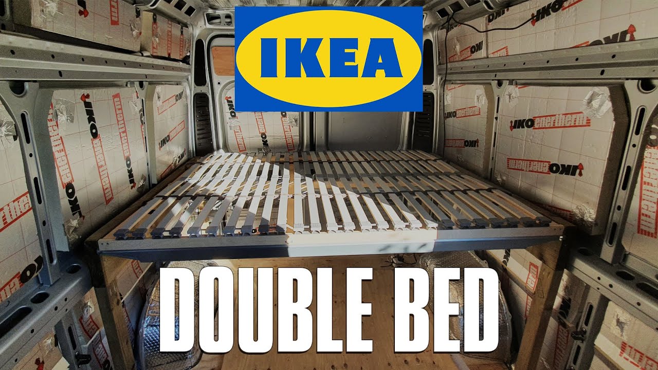 Идеальная сборка кровати в фургоне: рейки IKEA + Skorva в Citroen Relay (пошаговое руководство)