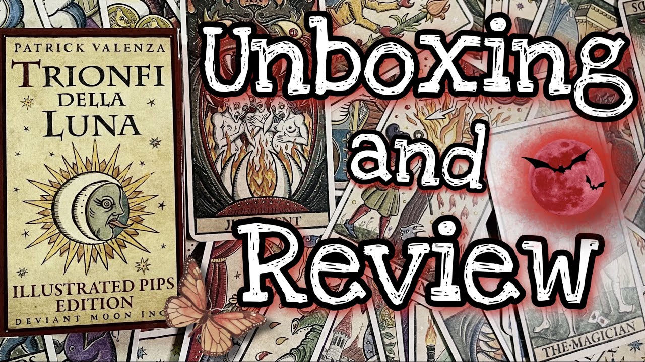 🌛Trionfi della Luna Illustrated Pips Deck🌜 | Unboxing & FlipThru