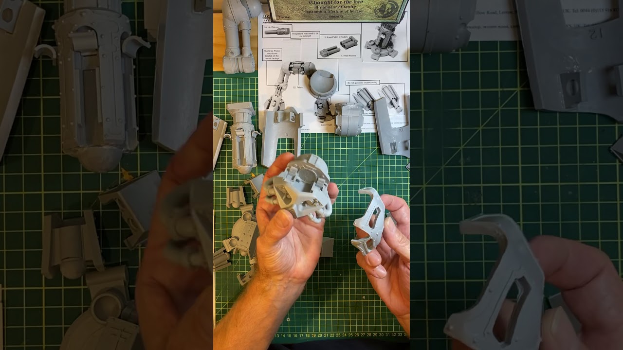 Build log, Forgeworld Reaver Titan part 1.