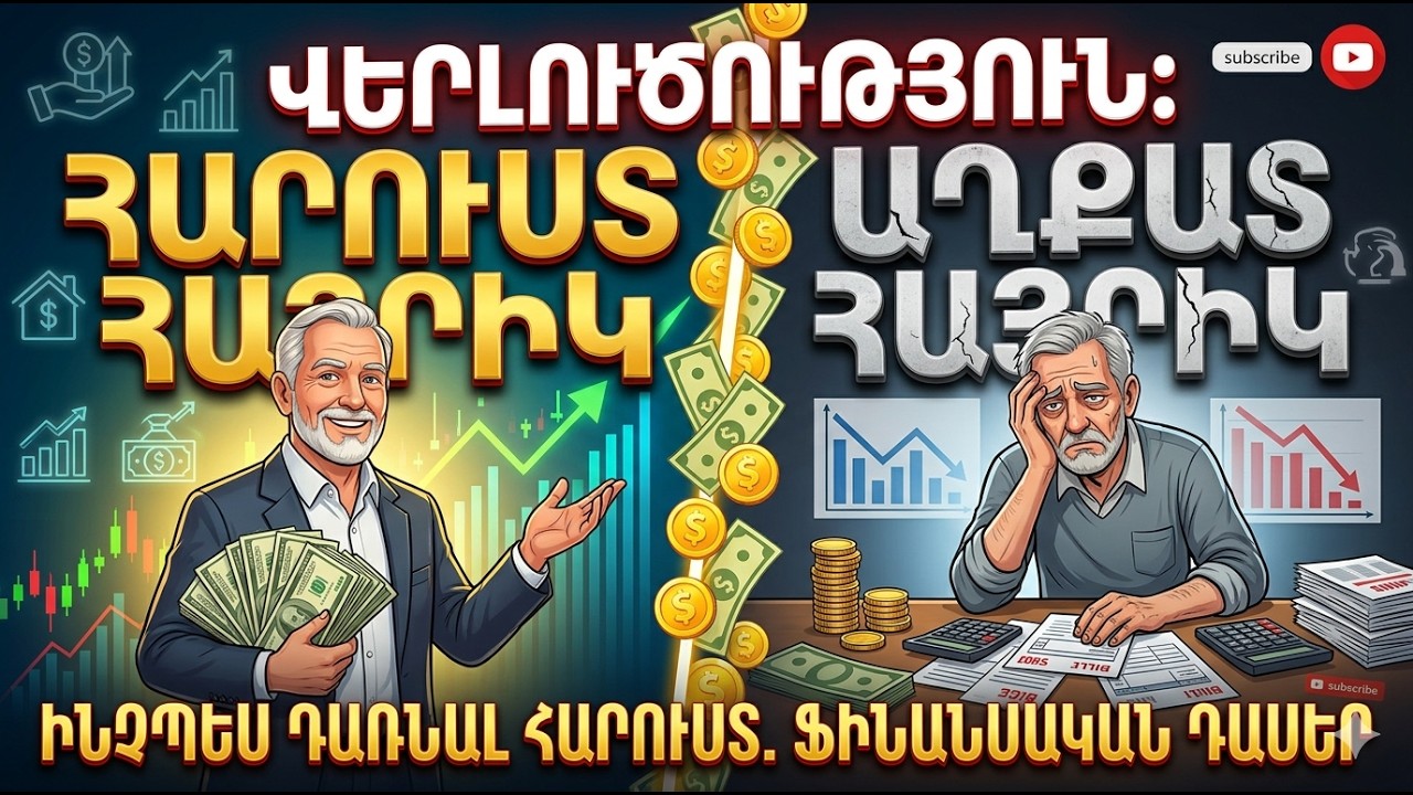 Վերլուծություն․ հարուստ հայրիկ աղքատ հայրիկ