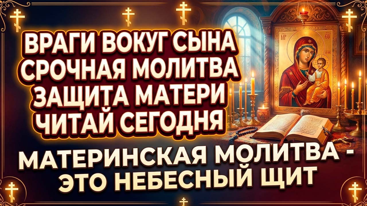 23 января СЫНА ОКРУЖИЛИ ВРАГИ – МАТЕРИНСКАЯ МОЛИТВА РАЗОБЬЁТ ИХ ЗАМЫСЛЫ!