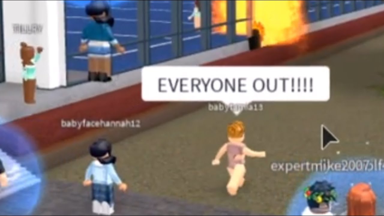 ROBLOX FIRE ALARM PRANK