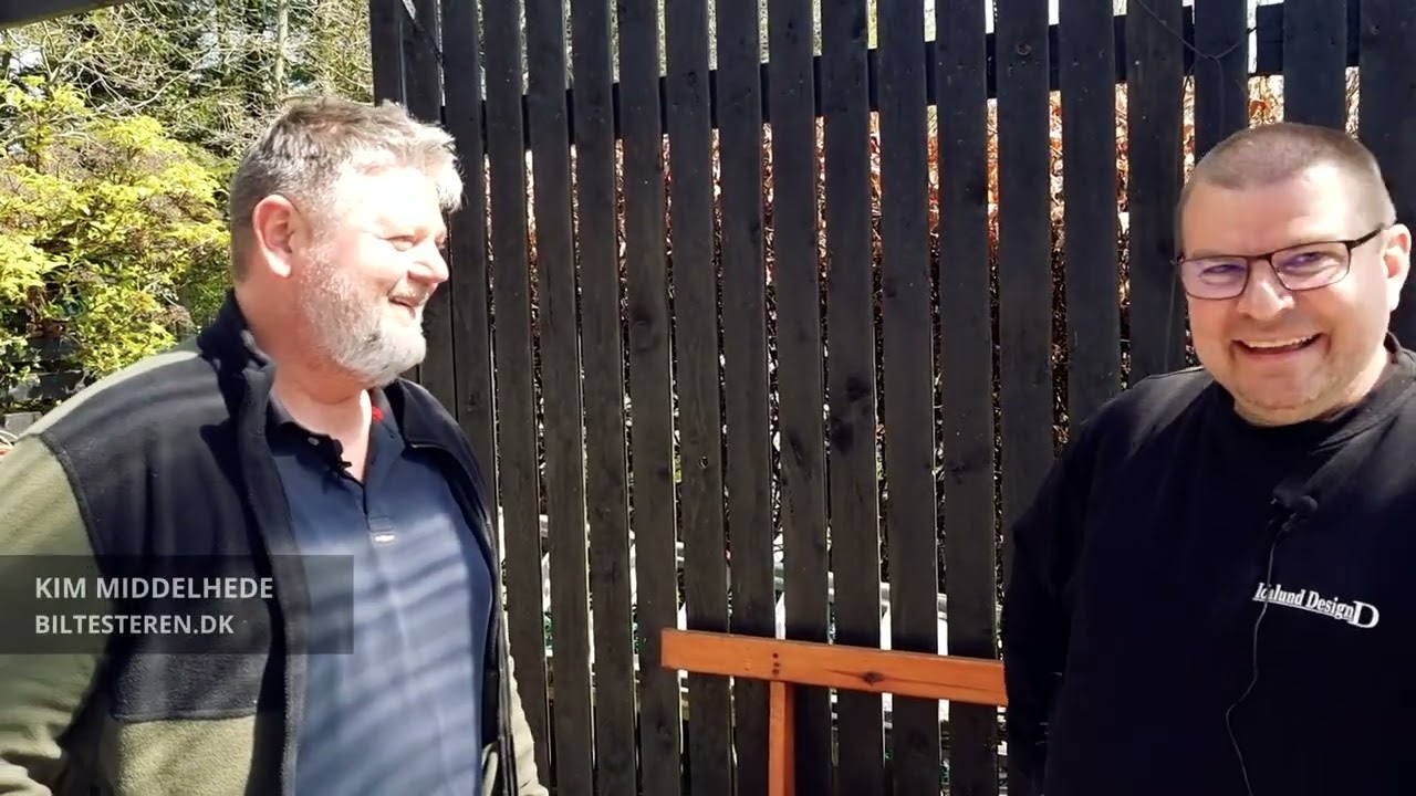 Levering af vildmarksbad til Kim fra Biltesteren