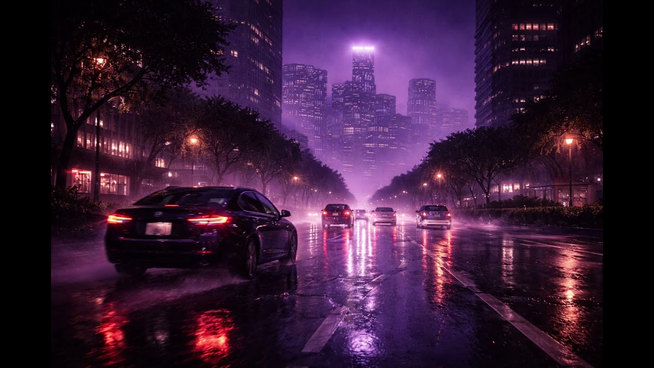 Indoor Night Focus – Minimal Electronic Music | 1 Hour