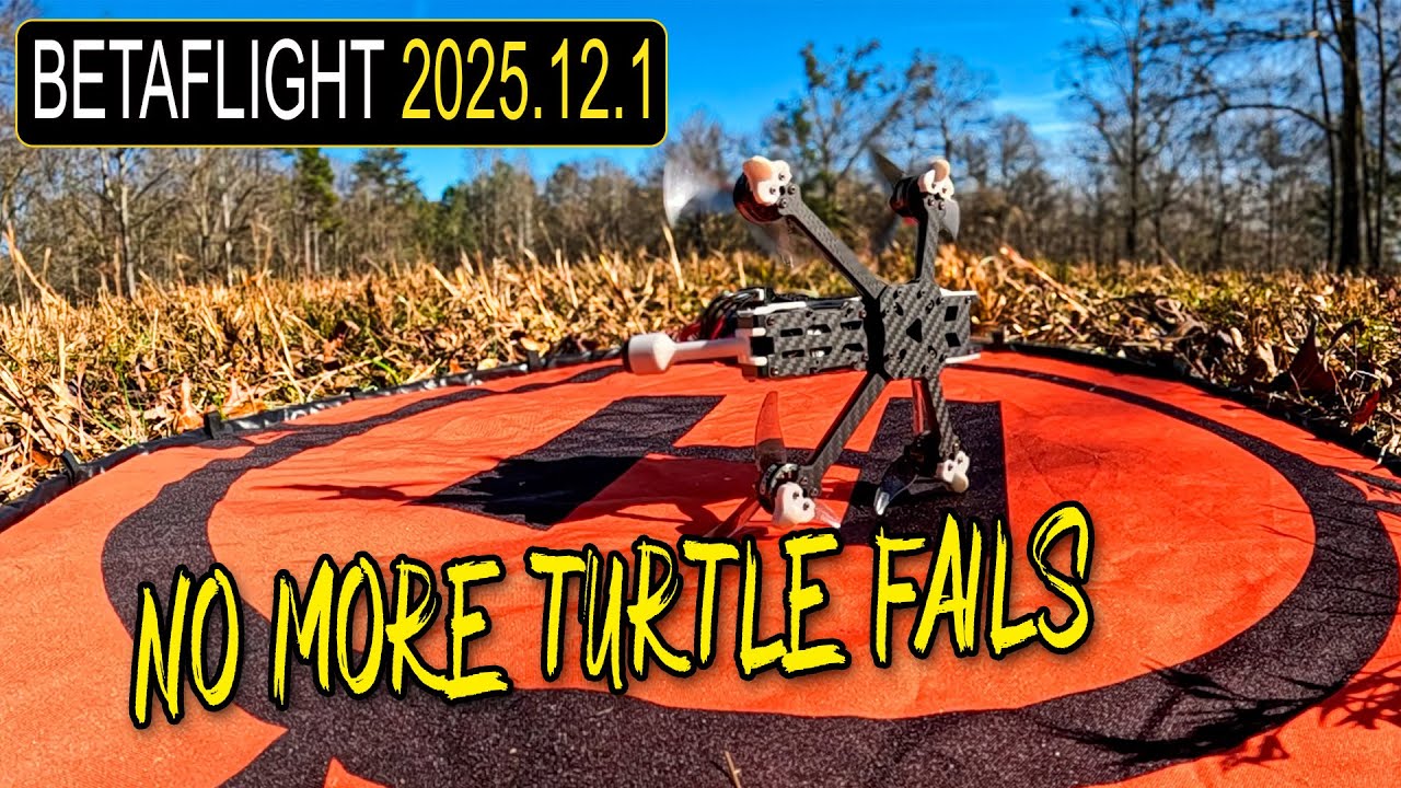 Новый режим помощи при перевороте в Betaflight 2025.12.1 | Полная настройка