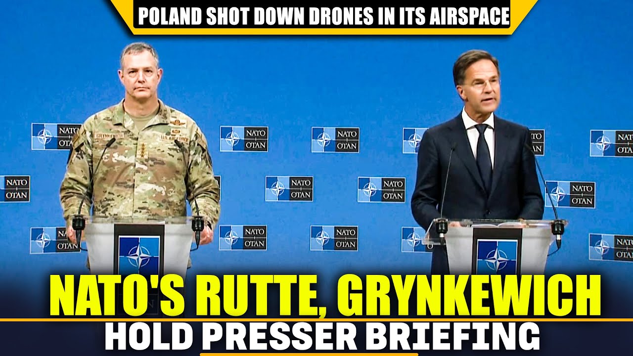 Press Briefing by NATO Secy Gen  Rutte, Supreme Allied Commander Grynkewich in Brussels