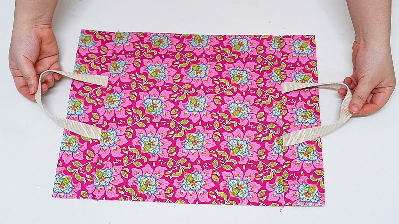 How To Make A Zipper Pouch With Handle 💟 Sewing Gift Ideas For Friends