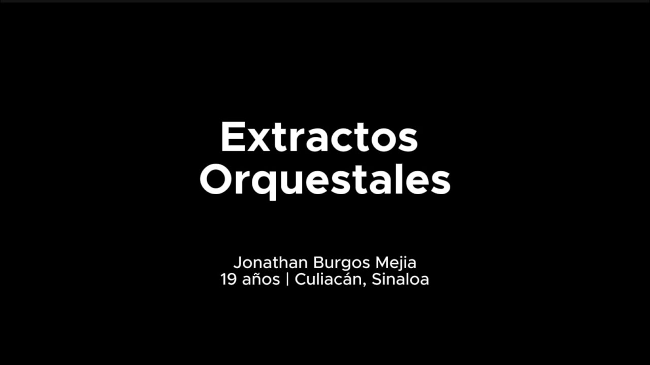 AUDICIÓN SINFÓNICA AZTECA 2026 - EXTRACTOS
