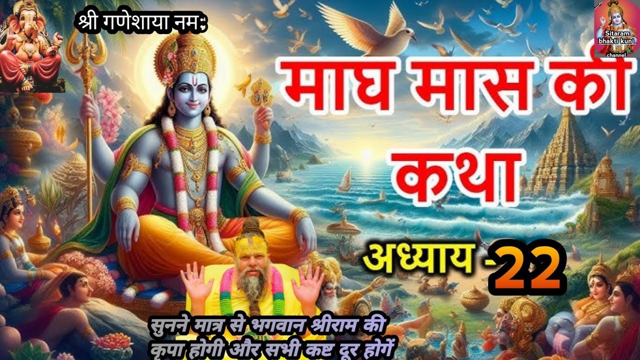 Magh maas ki katha adhyay 22 | magh maas ki kahani | magh maas mahatmya ki katha day 22