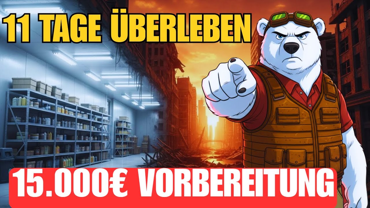 11 TAGE ÜBERLEBEN - Warum dieser Prepper mit 15.000€ Ausrüstung trotzdem