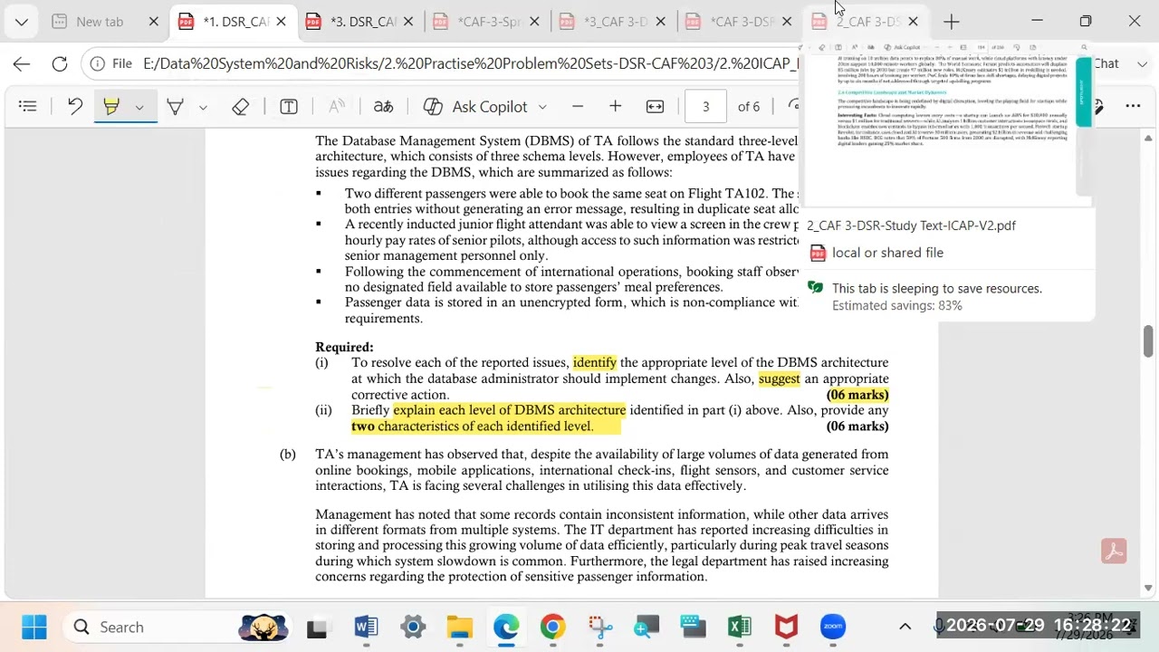 Exam Focused Revision Sessions - July 2026