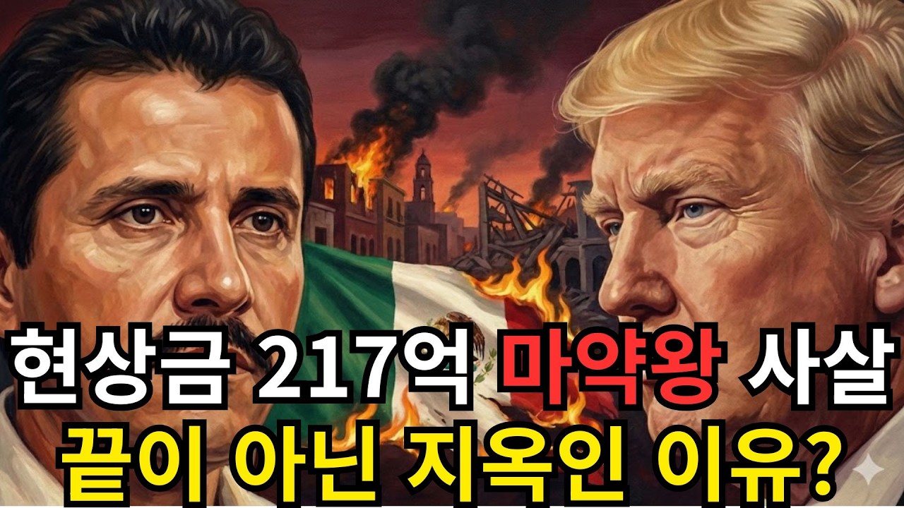 맥시코 정부는 왜 공생관계인 마약왕을 왜 자기손으로 죽여야했나? 뉴스 그 뒷이야기