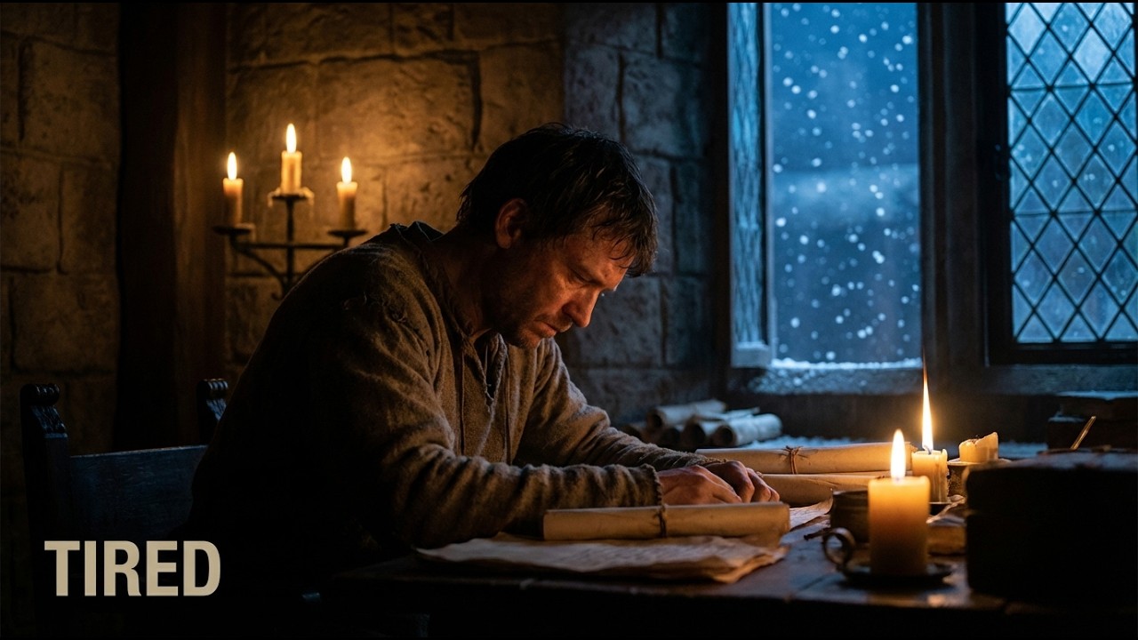 Medieval Winter Music - Journey Through a Frosty Kingdom ❄️🏰#StudyMusic #RelaxingMusic #SleepMusic