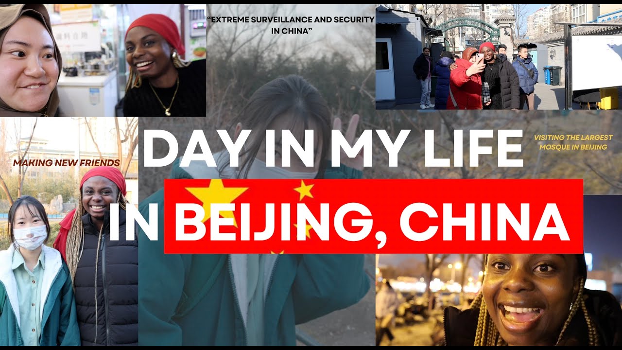 Travel vlog #5| Foreigner's Life in China, visiting Beijing mosque, speaking mandarin