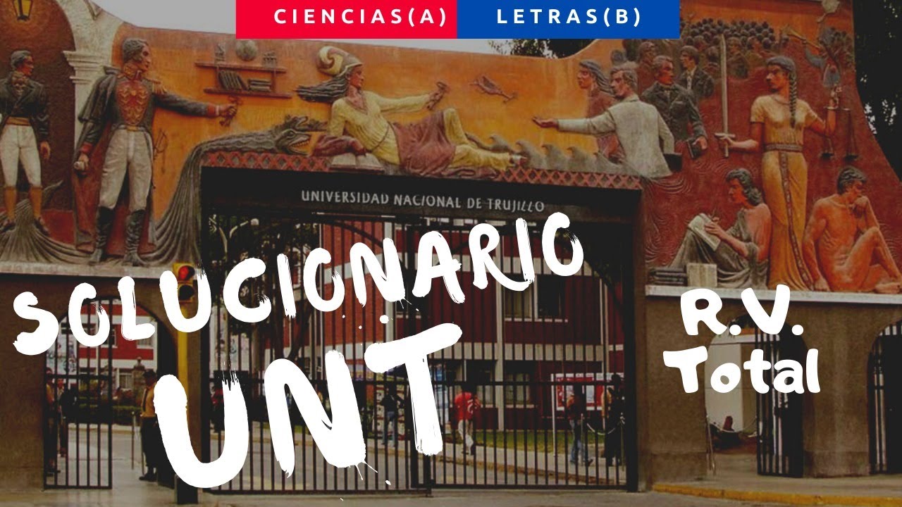 UNT Examen de admisión 2020 - 1 Solucionario R.V. 💪 Área A y Área B