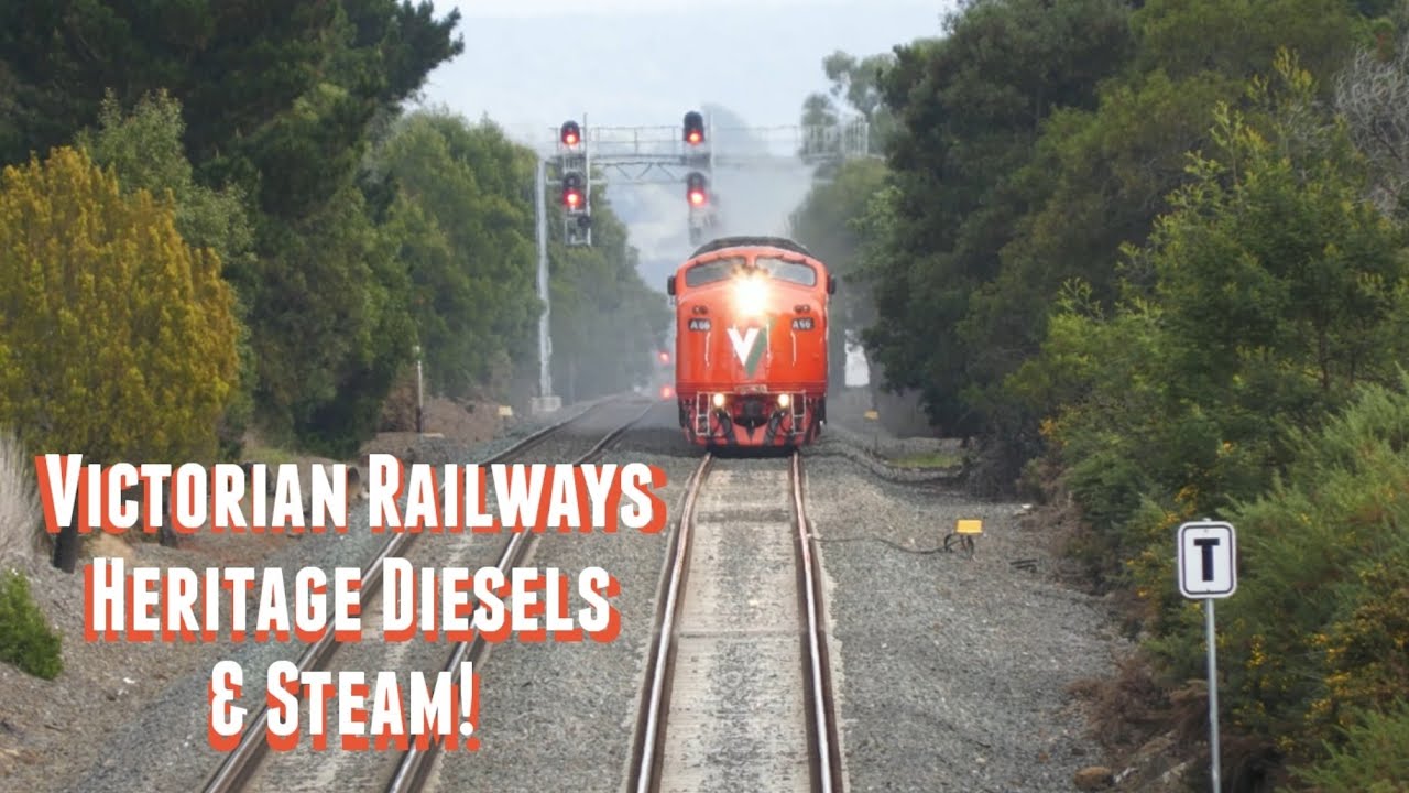 Victorian Railways Heritage Diesel & Steam!