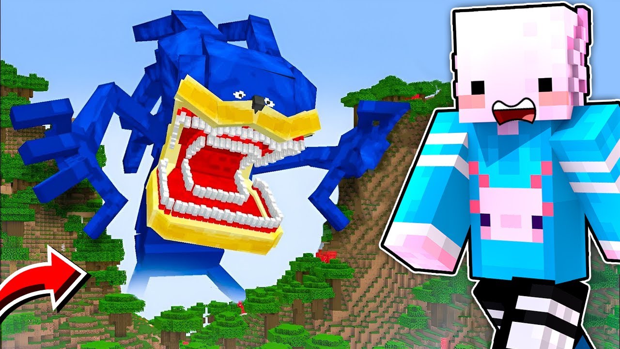 KARDEŞİMİ SHIN SONIC İle Yapı Kapışmasında Trolledim! - Minecraft
