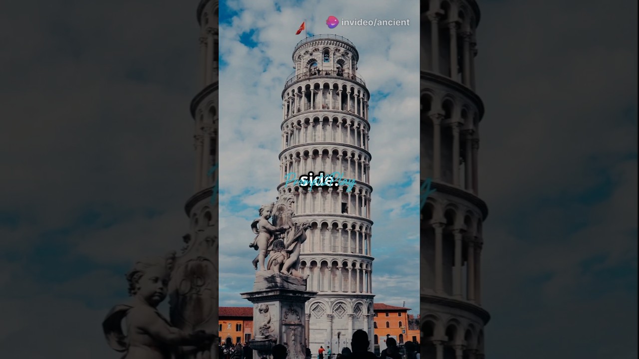 Ingenious Engineering Saved the Leaning Tower of Pisa! #history #pisa #shorts #global