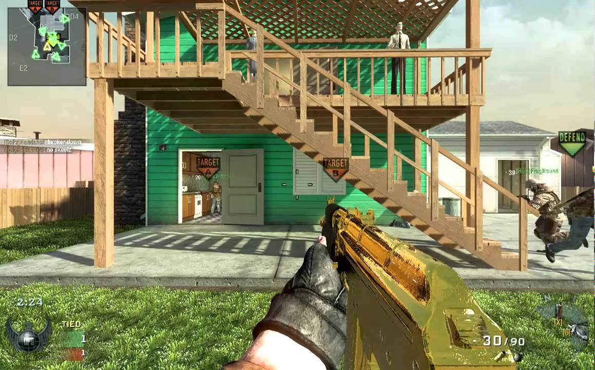 Call of Duty Black Ops: 22-5 Nuketown S&D Gameplay [PC]