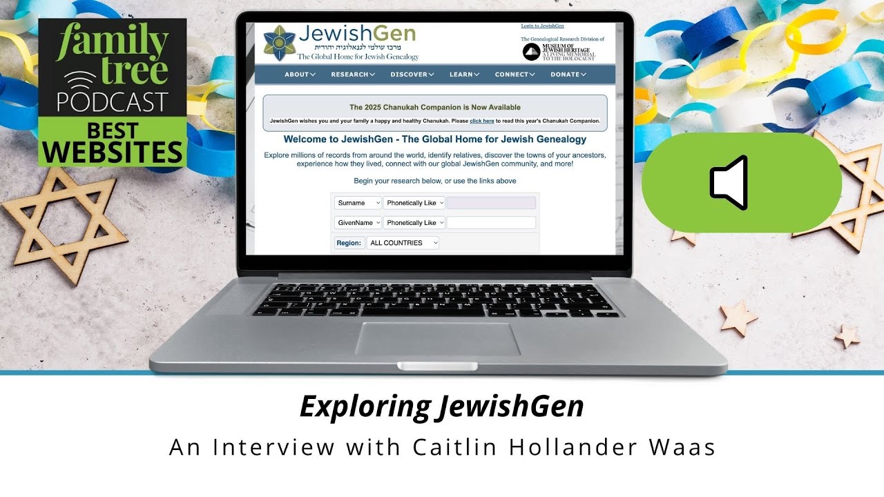 Exploring JewishGen – An Interview with Caitlin Hollander Waas | Best Websites