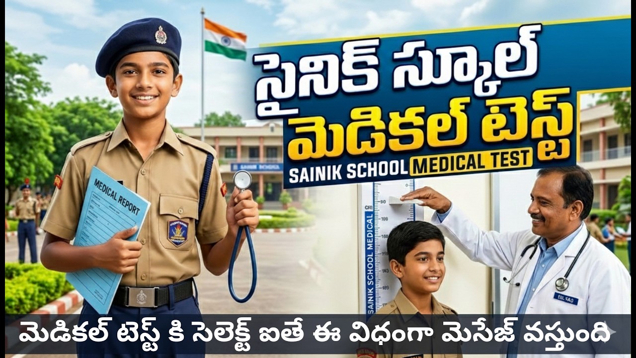 SAINIK SCHOOL MEDICAL TEST 2026||SAINIK SCHOOL RESULT||AISSEE||AISSAC||SAINIK SCHOOL E COUNSELLING||