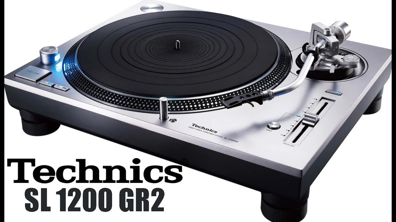 Unboxing et présentation de la Technics SL 1200GR2