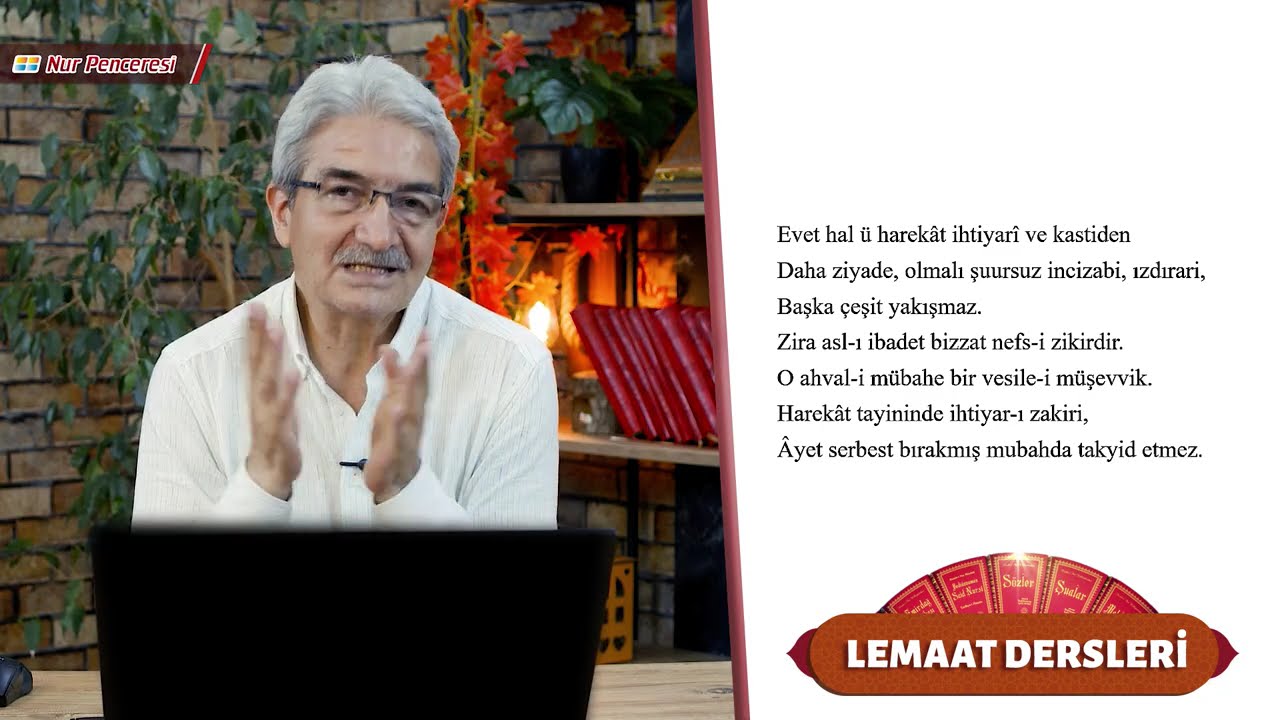 Tarikatlardaki zikir ritüellerinin meşruiyeti / Lemaat Dersleri 65. Bölüm / Prof. Dr. Şadi EREN