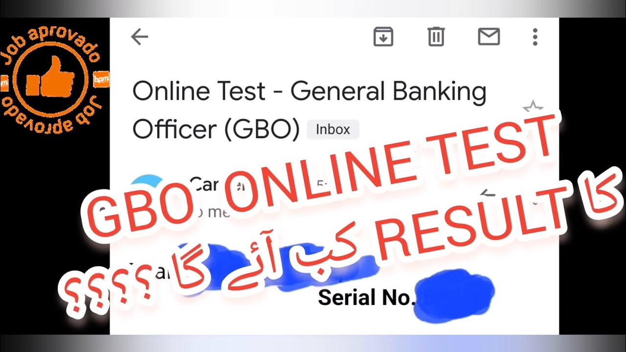 Online Test(GBO) ka Result kb tk ay ga ?|| Pass hony walon k liya 2nd step kya ho ga ?|Latest Update