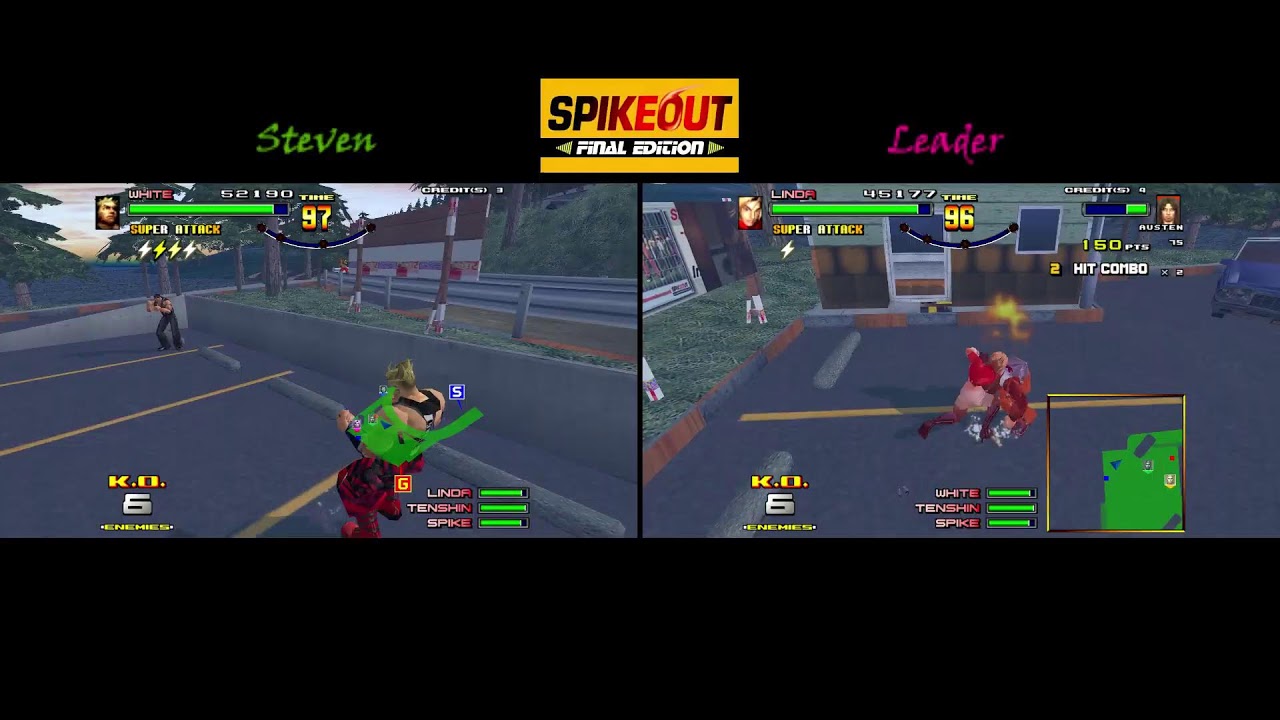 spike out 全禁mode (Cyrus, BLow, Leader, Steven) Red Team