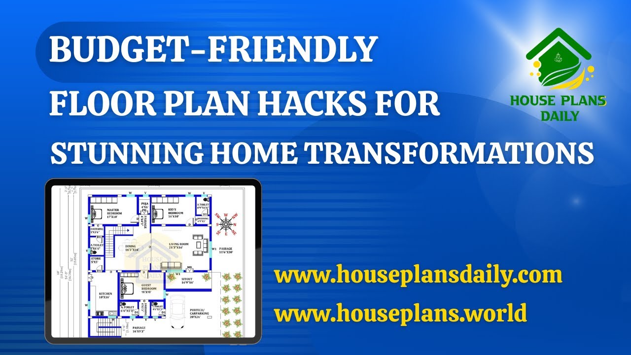 Budget Friendly Floor Plan Hacks for Stunning Home Transformations #homeplan #budgethome #floorplans