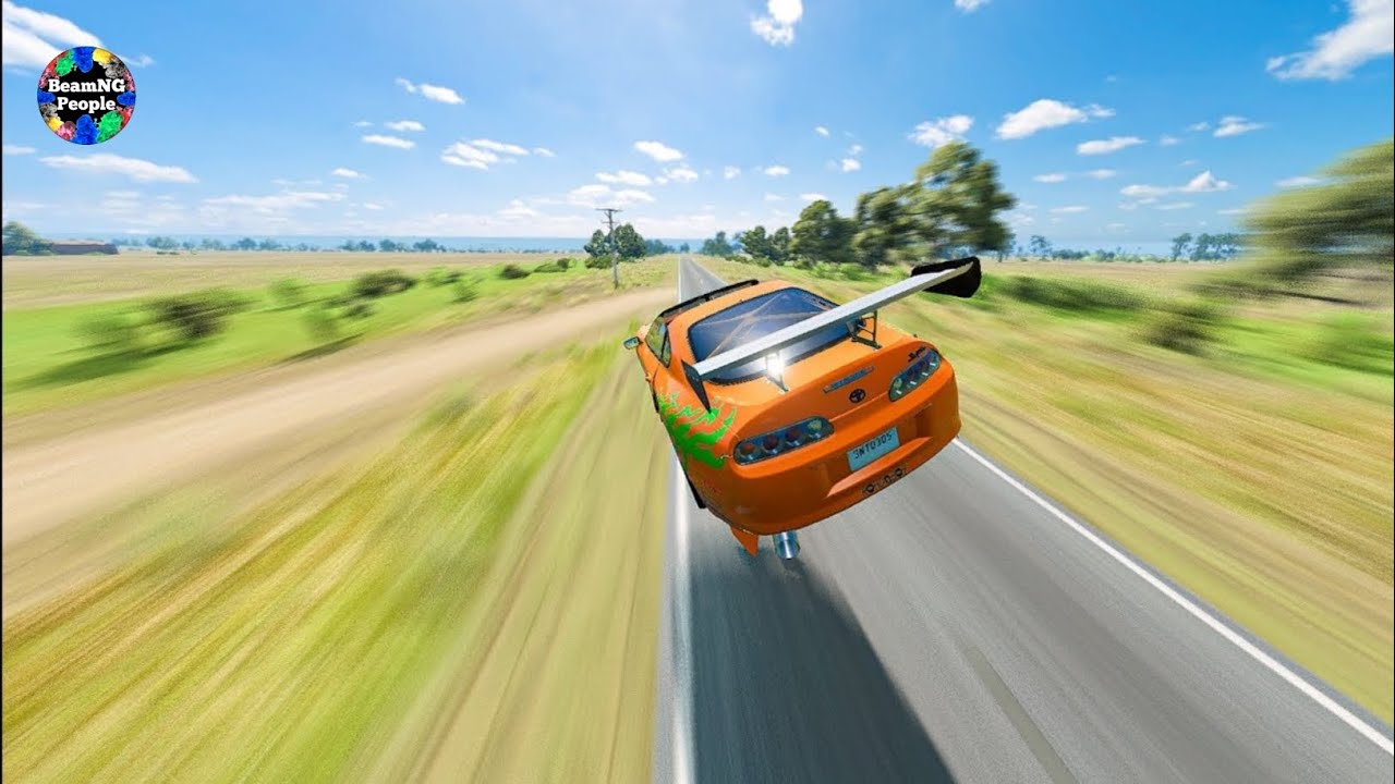 Instant 600 MPH Acceleration: Which BeamNG Car Survives! 🔥 - BeamNG Drive #1