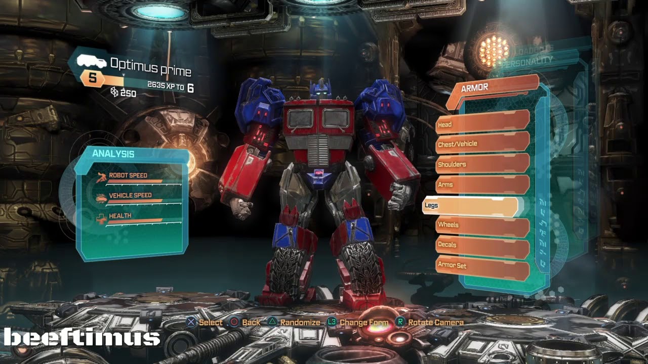 The many different forms of optimus prime