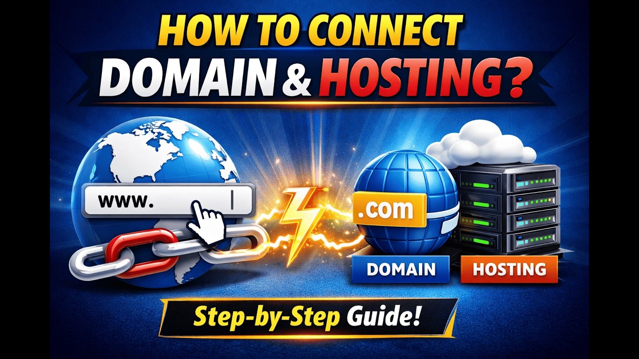 How to Connect Domain and Hosting | Step by Step Full Guide (Hindi)