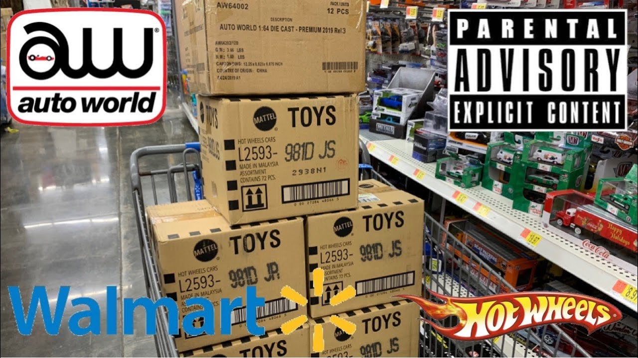 Wal-Mart Pallet Raiding Hot Wheels and Auto World! ISM