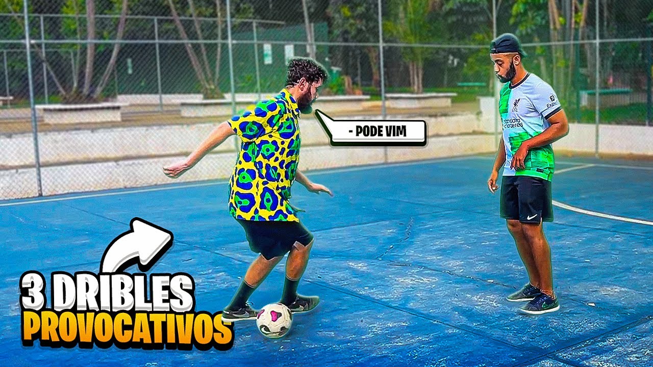 APRENDA 3 DRIBLES PROVOCATIVOS NO FUTSAL