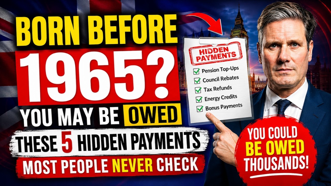 💰Born Before 1965? You May Be Owed These 5 Hidden Payments &mdash; Most People Never Check